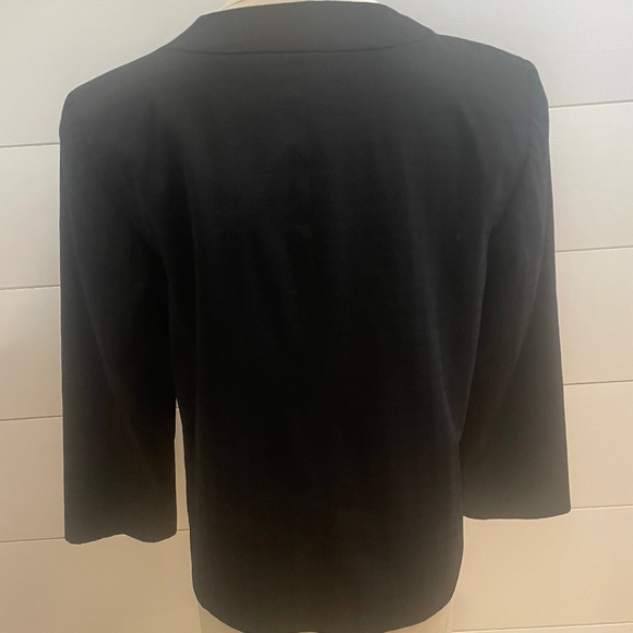 Your Sixth Sense Black Lightweight Swing Jacket Size Medium - Picture 3 of 8